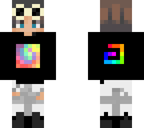 rainbow hoodie dude:)