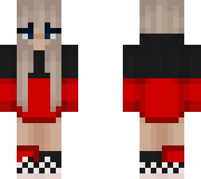 red matching (girl)