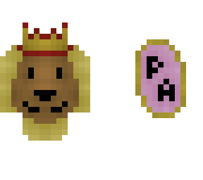 royal lion pixel art
