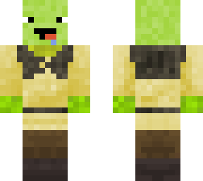shrek with noob face