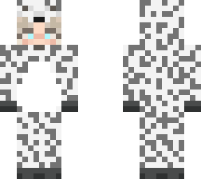 webkinz -- snow leopard-- onesie