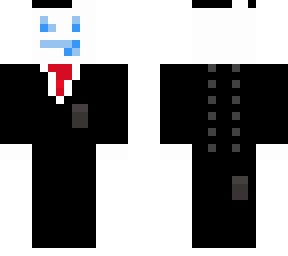 weird face suit thing