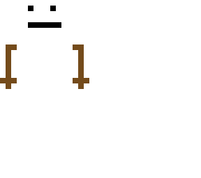 weird snowman