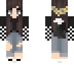 wolf girl but with slim arms