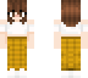 yellow checkered trousers
