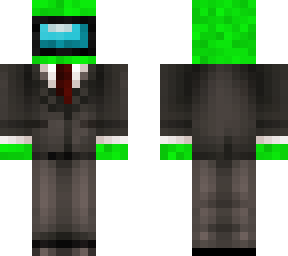 among us lime in suit