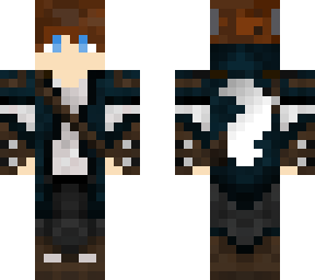assasin with blue eyes and brown hair (edit)