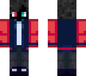 astro red and blue jacket