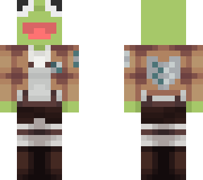 attack on titan kermit (fixed)