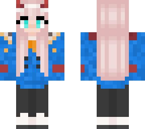 blue ace pilot / blue zerotwo