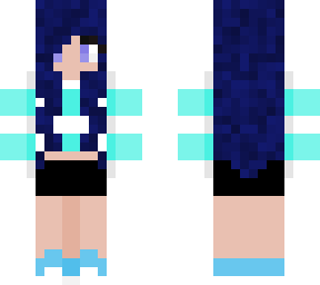 blue girl