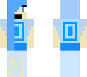 blue girl