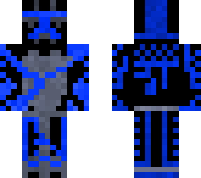 blue mando but different