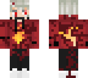 cursed red dragon hoodie