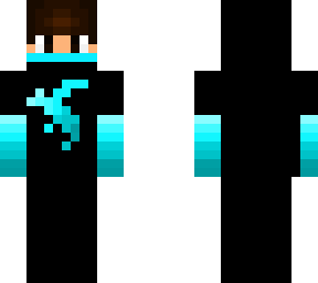 cyan ender dragon sweater