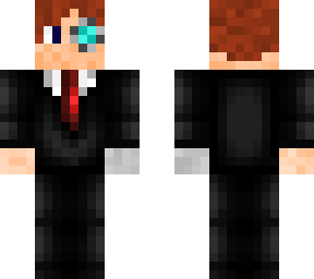 cyborg in a suit