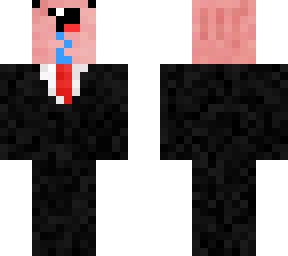 derp pig with suit(removable)