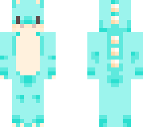 dino bleu clair
