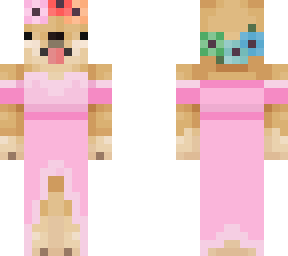 doge in dress
