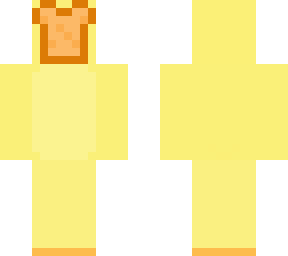duckie with toast in face