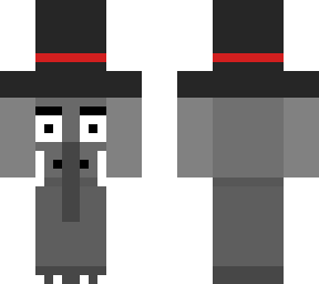 elephant with hat