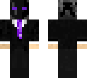 enderman con traje