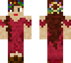 flower crown girl