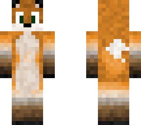 fox with green eyes