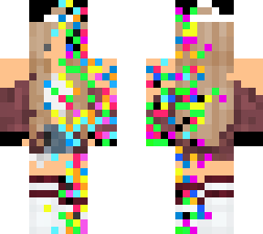 glitched peach 2