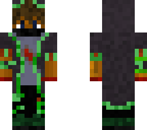 green ninja (black boy) recreate