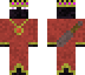 king enderman (with weapons)
