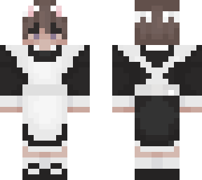 long dressed maid boy