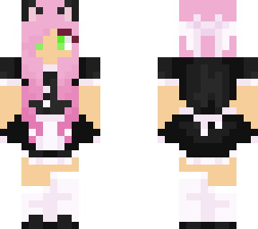 my skin in a maid outfit-