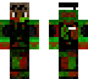 nope green hoodie dont use skin lool