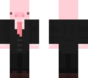 pig in a suit (not cursed)