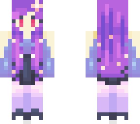 purple girl