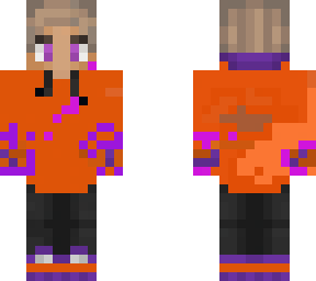purpled but orange?