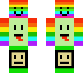 rainbow person
