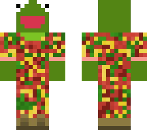 red green yellow camo kermit