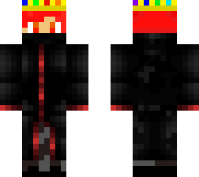 red haired cloaked crown