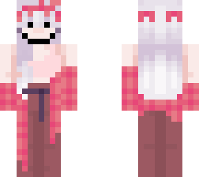sakura with simple face