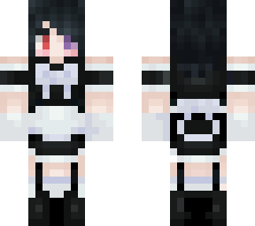 Sasuke Maid Minecraft Skin