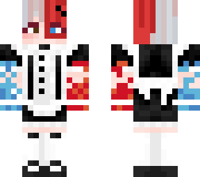 shoto todoroki maid
