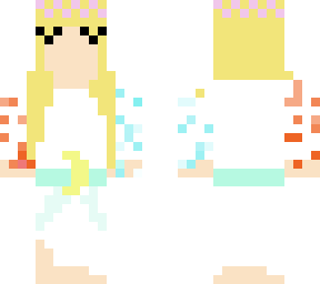 skin de reina del hielo y fuego