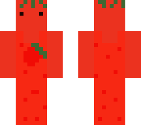 strawberry dood that looks like its straight out of teletubbies