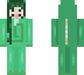 supa cute frog girl