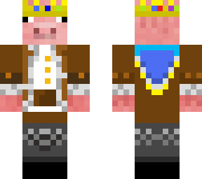 technoblade but hes wearing brown fixed