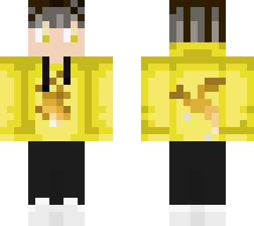 yellow dragon hoodie