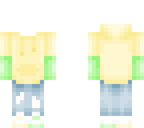 yellow hoodie