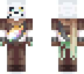 + ink sans (new outfit) +